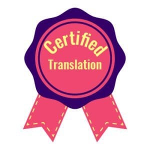 certified translation english to italian